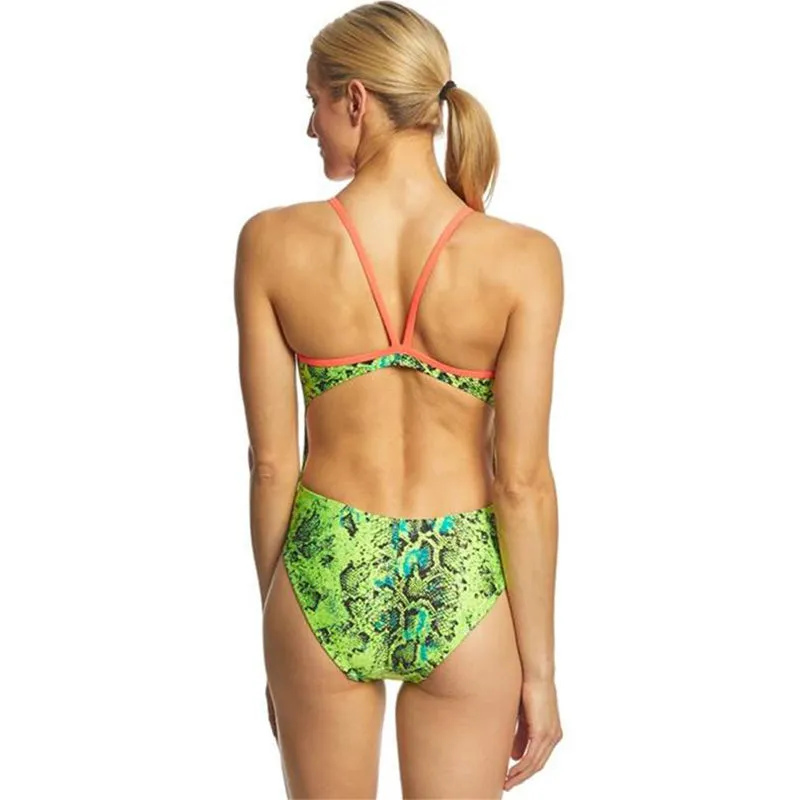 The Finals Funnies - Boa Foil Wingback Swimsuit