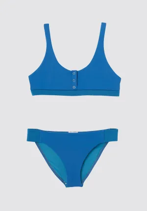 Two Piece Swimsuit for Girls UPF 50  | Royal Blue