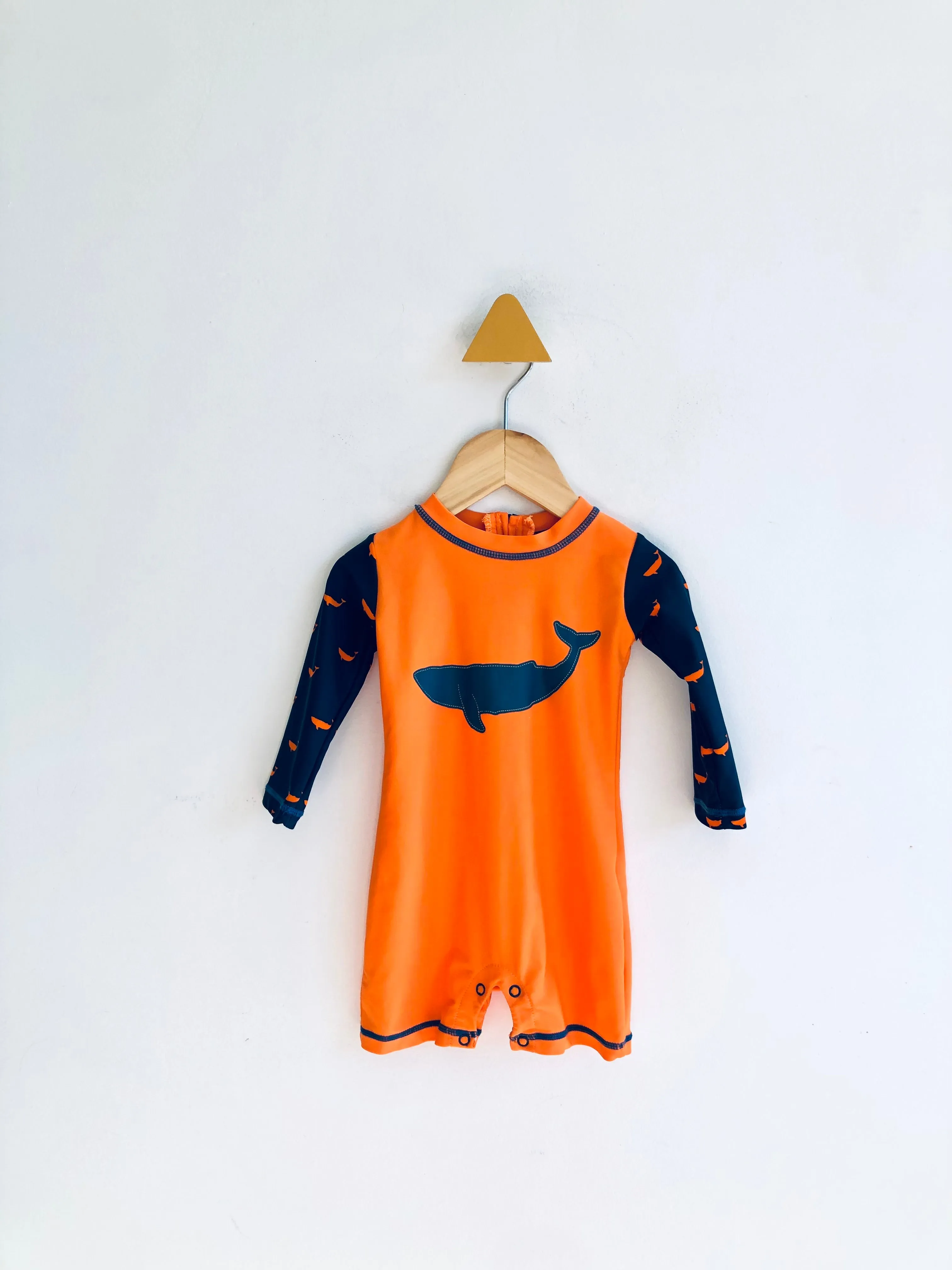 Whale Swimsuit // 3-6M