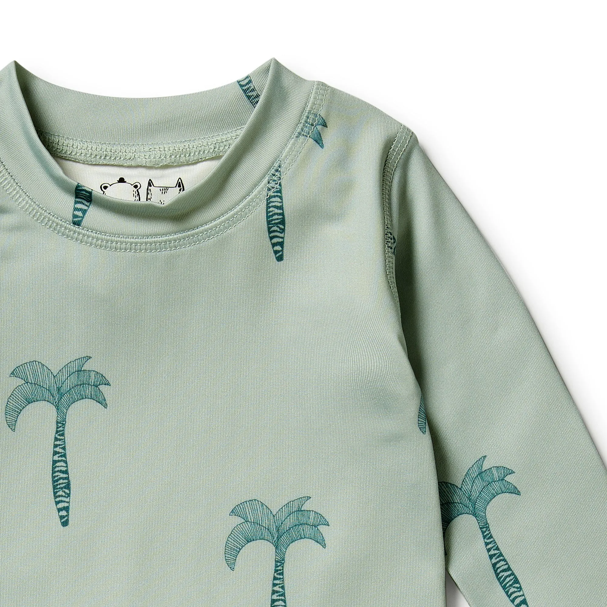 Wilson & Frenchy | Palm Tree Rashie Swim Set